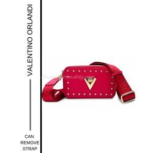 MSRP: $159 ✨ Valentino Orlandi Blush Pink & Gold Camera Crossbody ✨SAME DAY SHIP